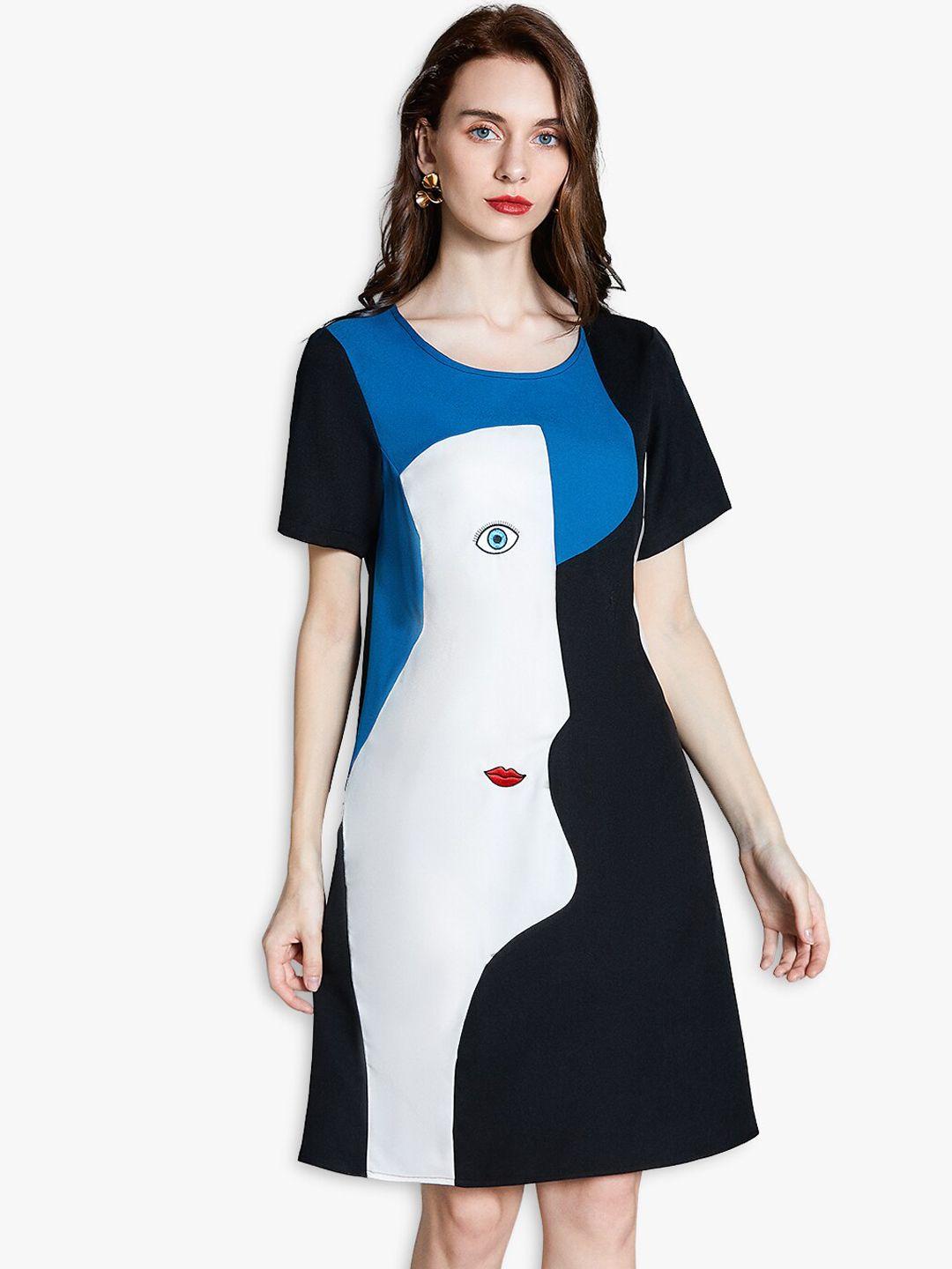 jc collection woman multicoloured a-line dress