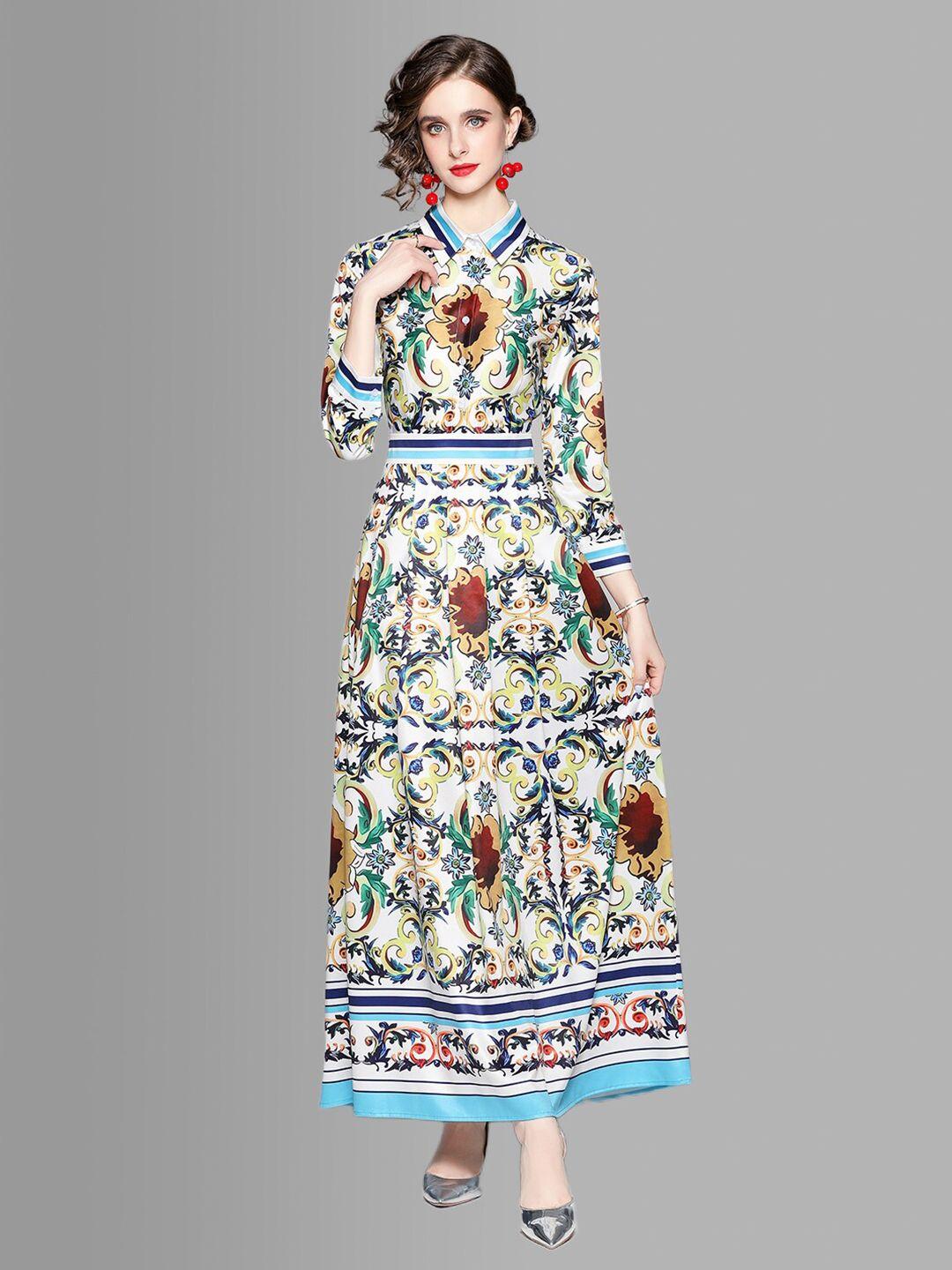 jc collection women multicoloured ethnic motifs shirt dress