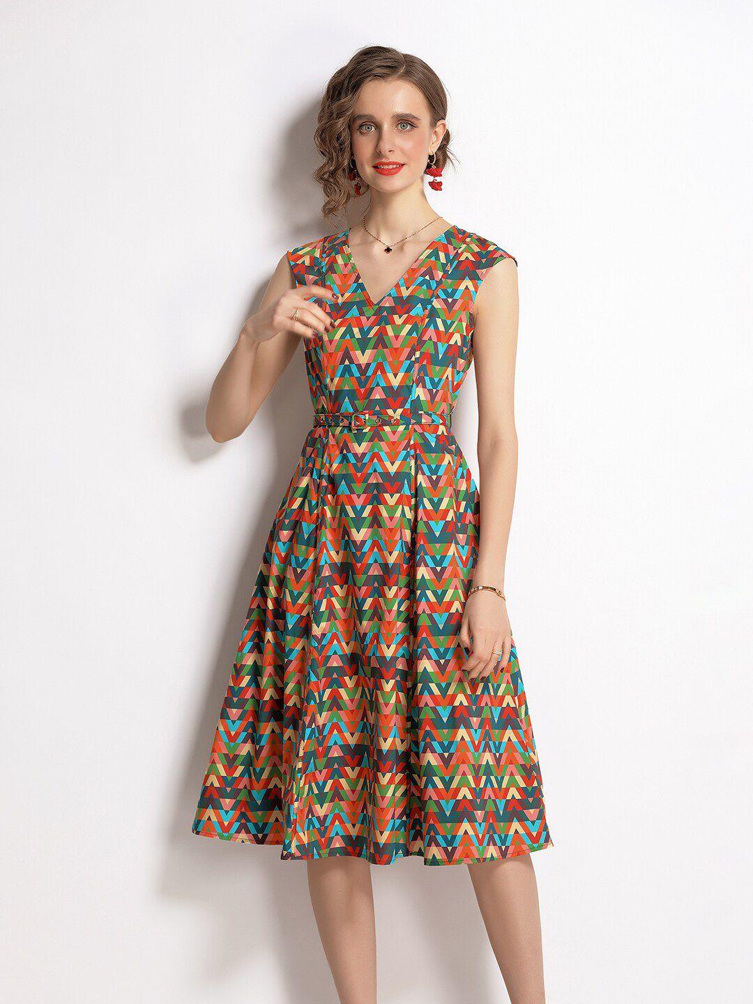 jc collection women multicoloured midi dress