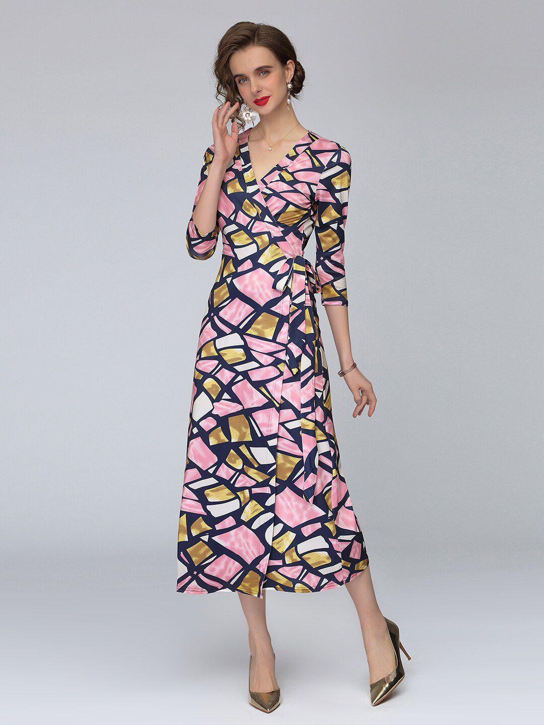 jc collection women pink midi dress