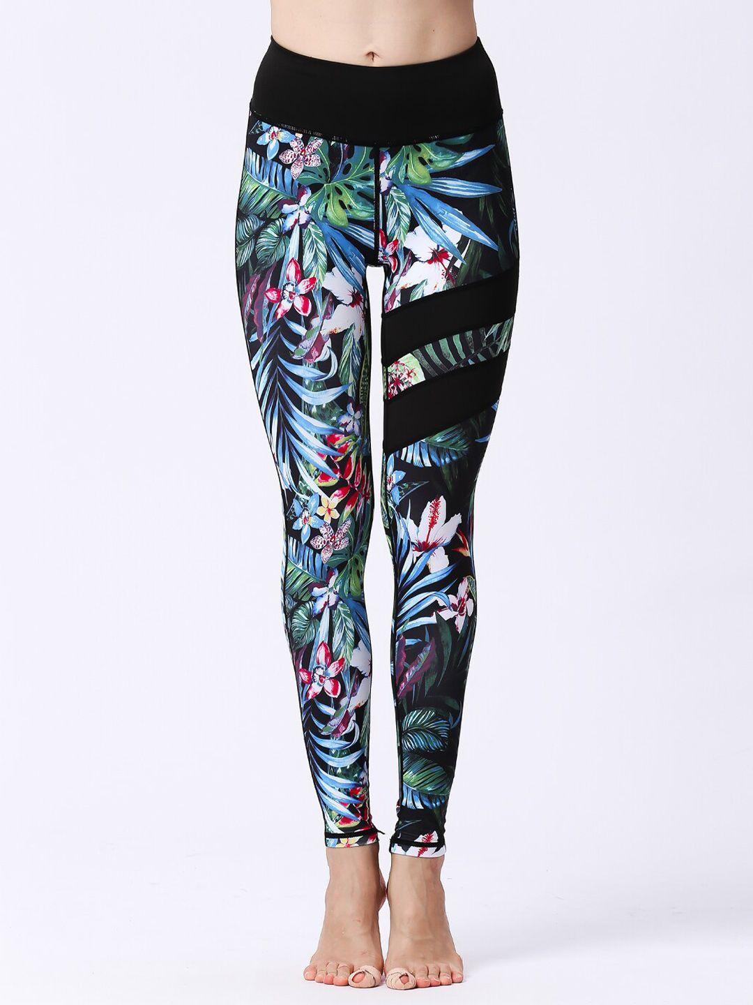 jc collection women printed training or gym tights