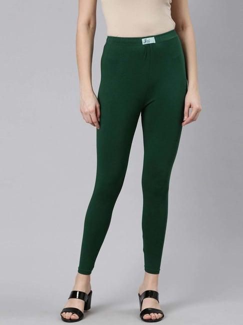 jcss green cotton leggings