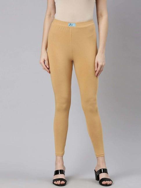 jcss khaki cotton leggings