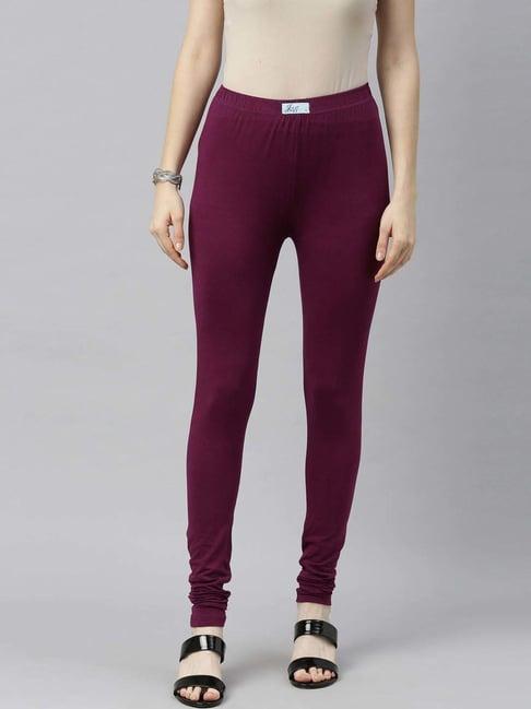 jcss purple cotton leggings