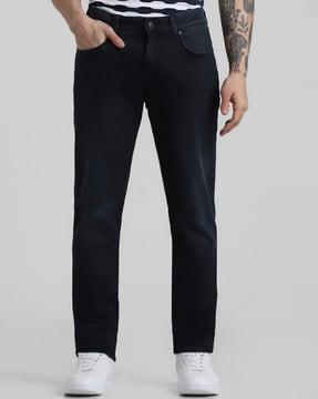 jeans with 5-pocket styling