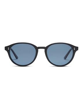 jefferson polarised round sunglasses