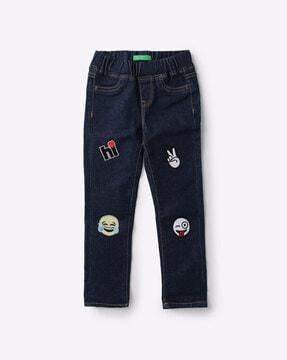 jeggings with applique