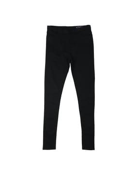 jeggings with elasticated waist