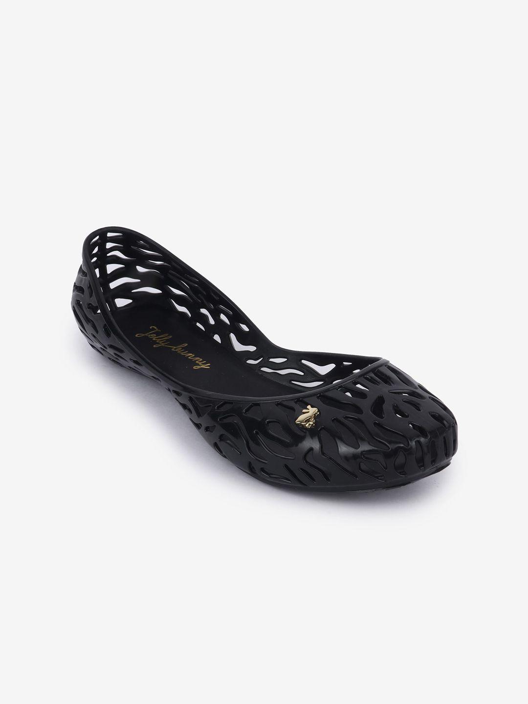 jelly bunny women black ballerinas flats