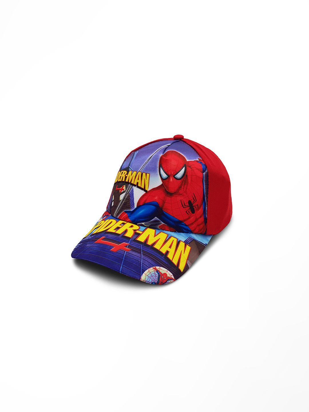 jenna kids spider-man printed baseball cap