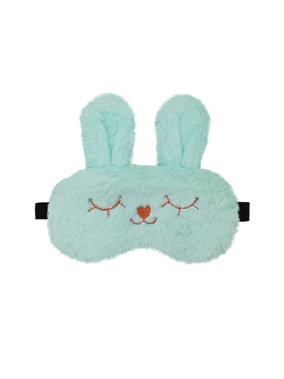 jenna blue bunny face sleeping eye mask