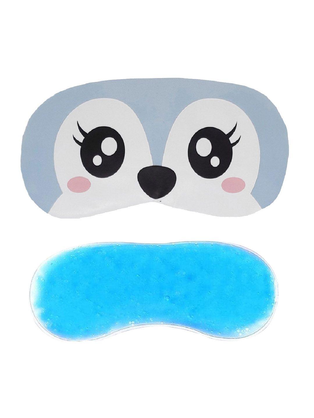 jenna blue cute puppy sleeping eye cooling ice gel
