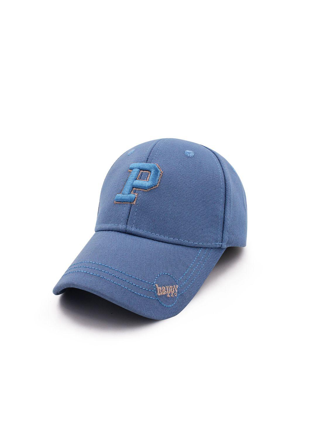 jenna boys blue embroidered baseball cap