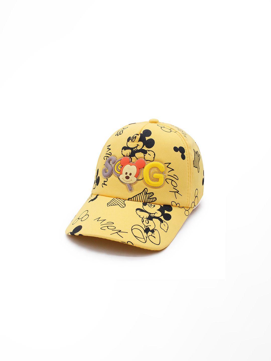 jenna boys mickey mouse printed baseball cap