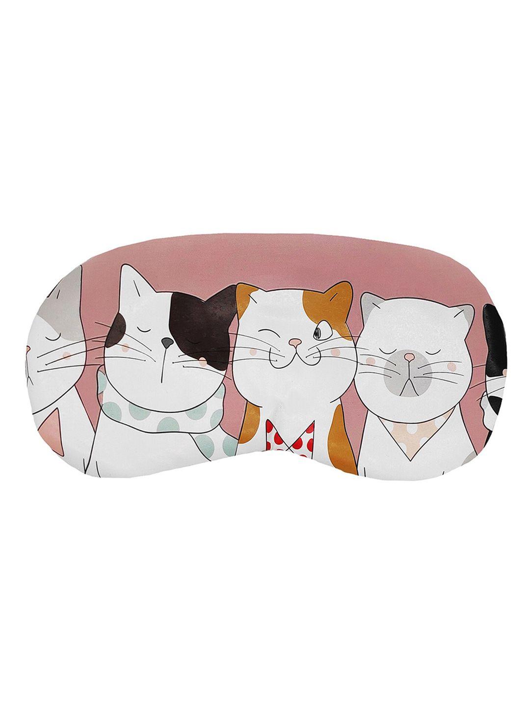 jenna cute kitty print sleeping eye mask