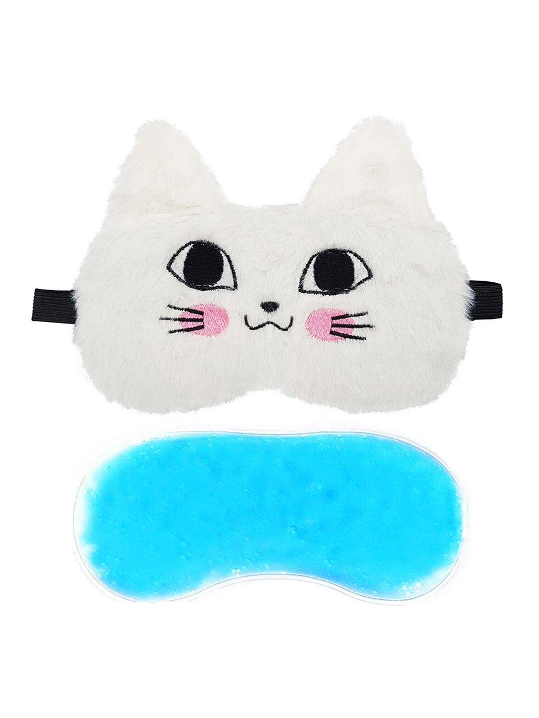 jenna fur tomcat eye sleeping mask with cooling gel