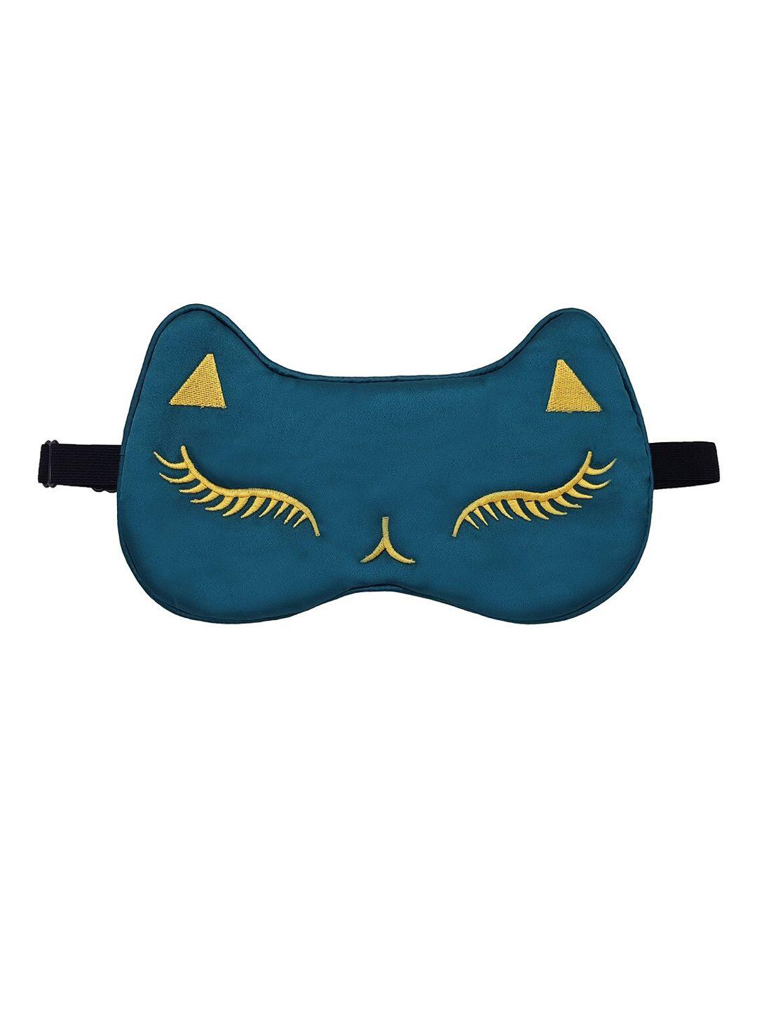 jenna natural silk kitty design sleeping eye mask