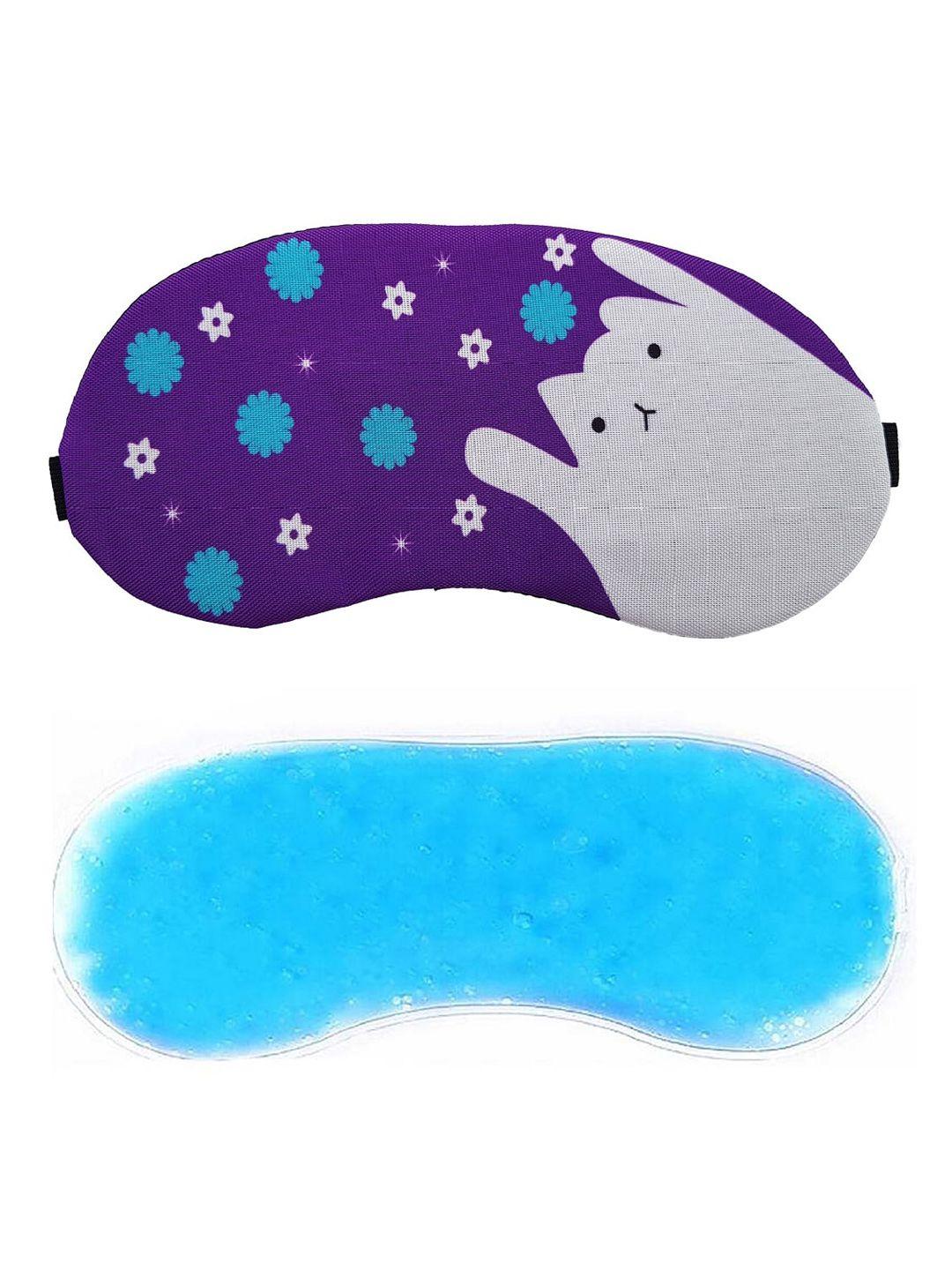 jenna printed sleeping eye mask with cooling ice gel