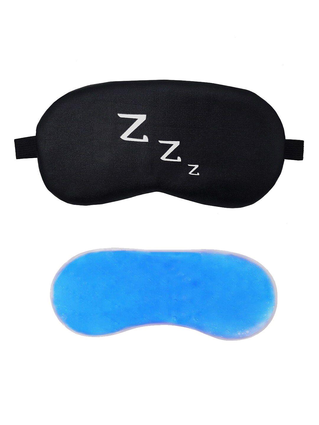 jenna printed sleeping eye mask with cooling ice gel