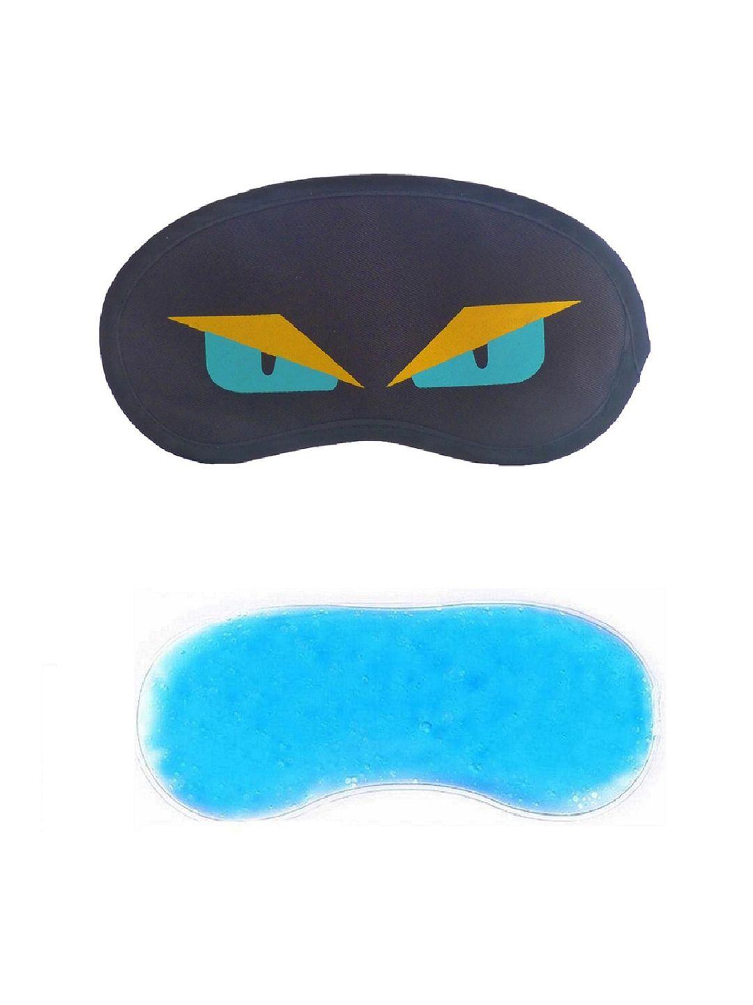 jenna printed sleeping eye mask with cooling ice gel