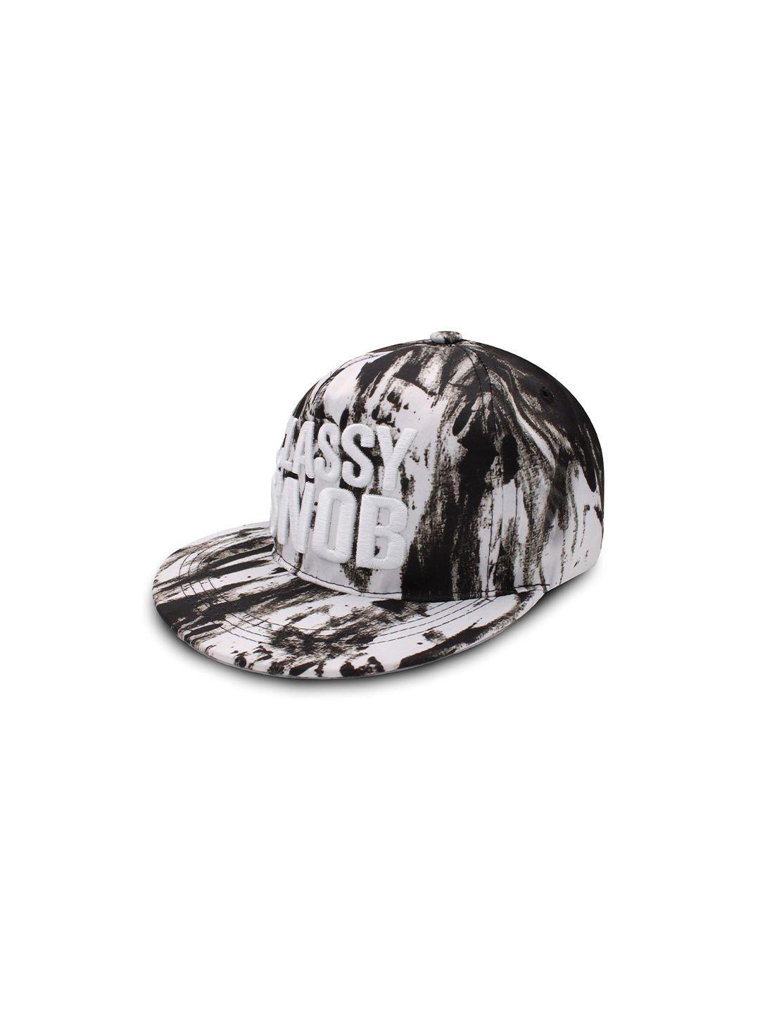 jenna printed snapback cap