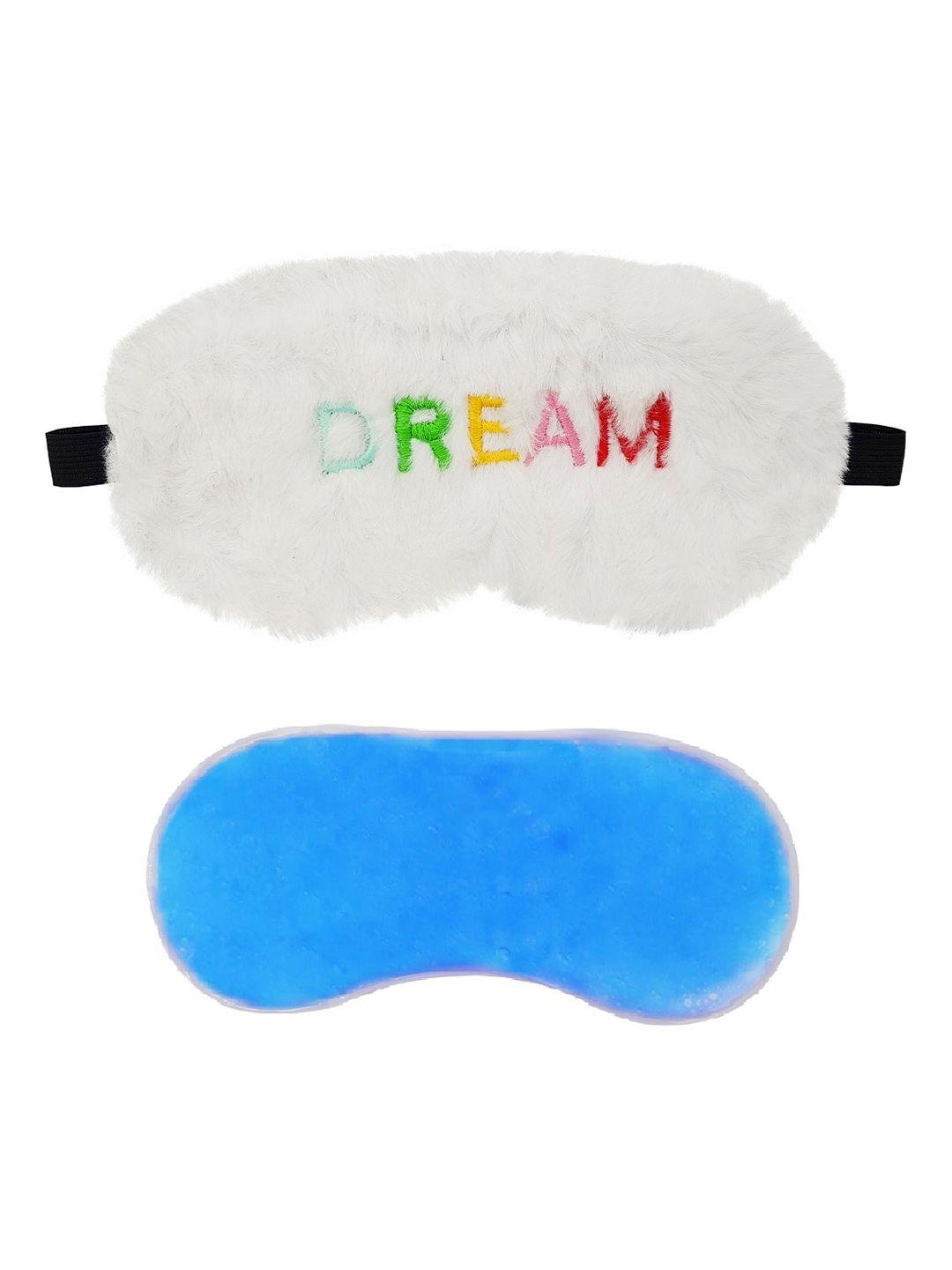 jenna self design sleeping eye mask with cooling ice gel