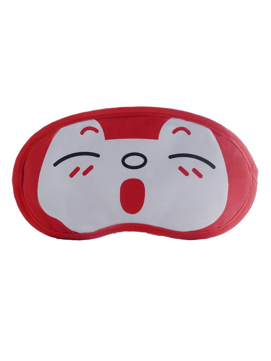 jenna sleepy cartoon face sleeping eye mask