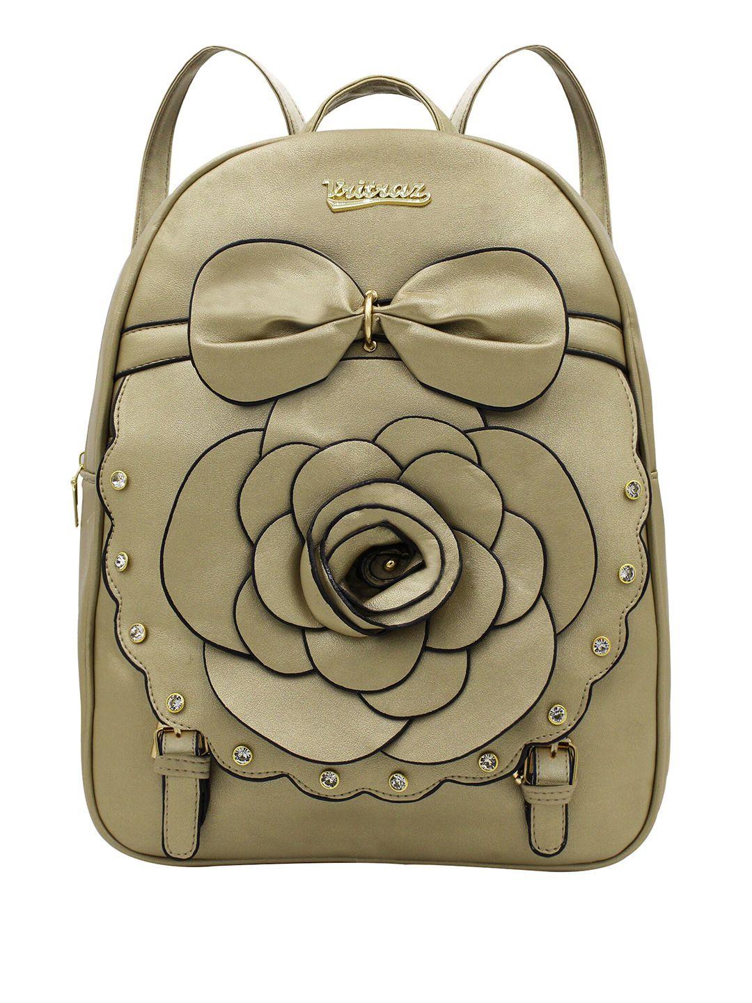 jenna women gold-toned backpack