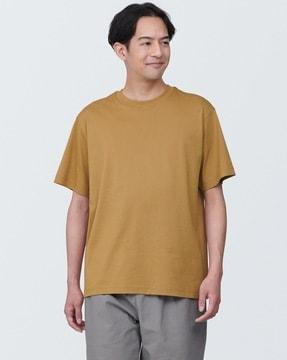 jersey crew-neck short sleeves t-shirt