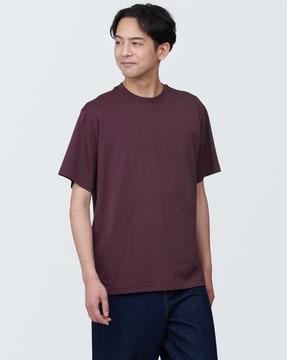 jersey crew-neck short sleeves t-shirt