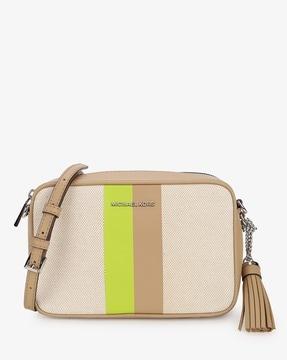 jet set large saffiano leather crossbody bag