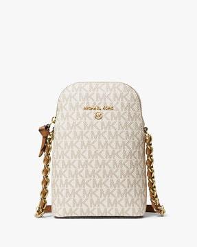 jet set logo print small cross body bag