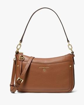 jet set medium leather crossbody bag