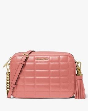 jet set medium quilted leather crossbody bag