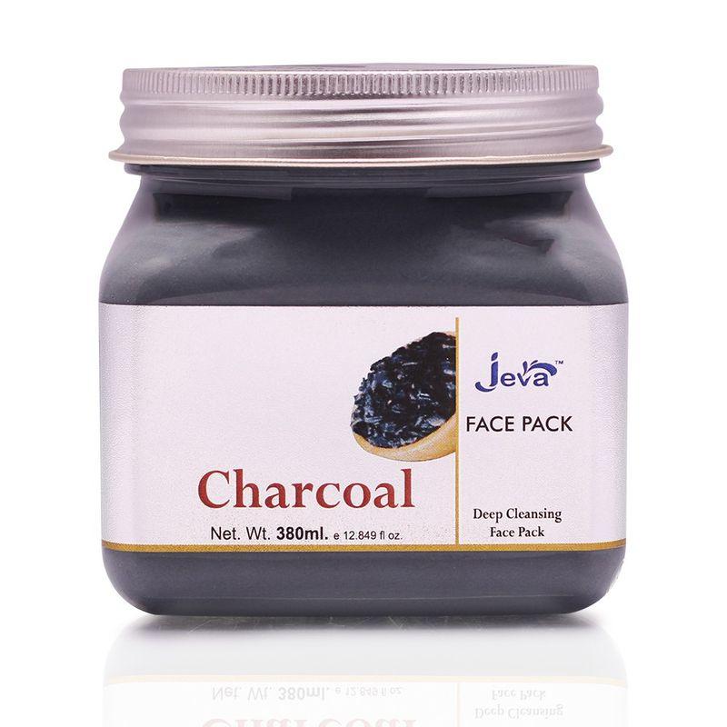 jeva charcoal deep cleasing face pack