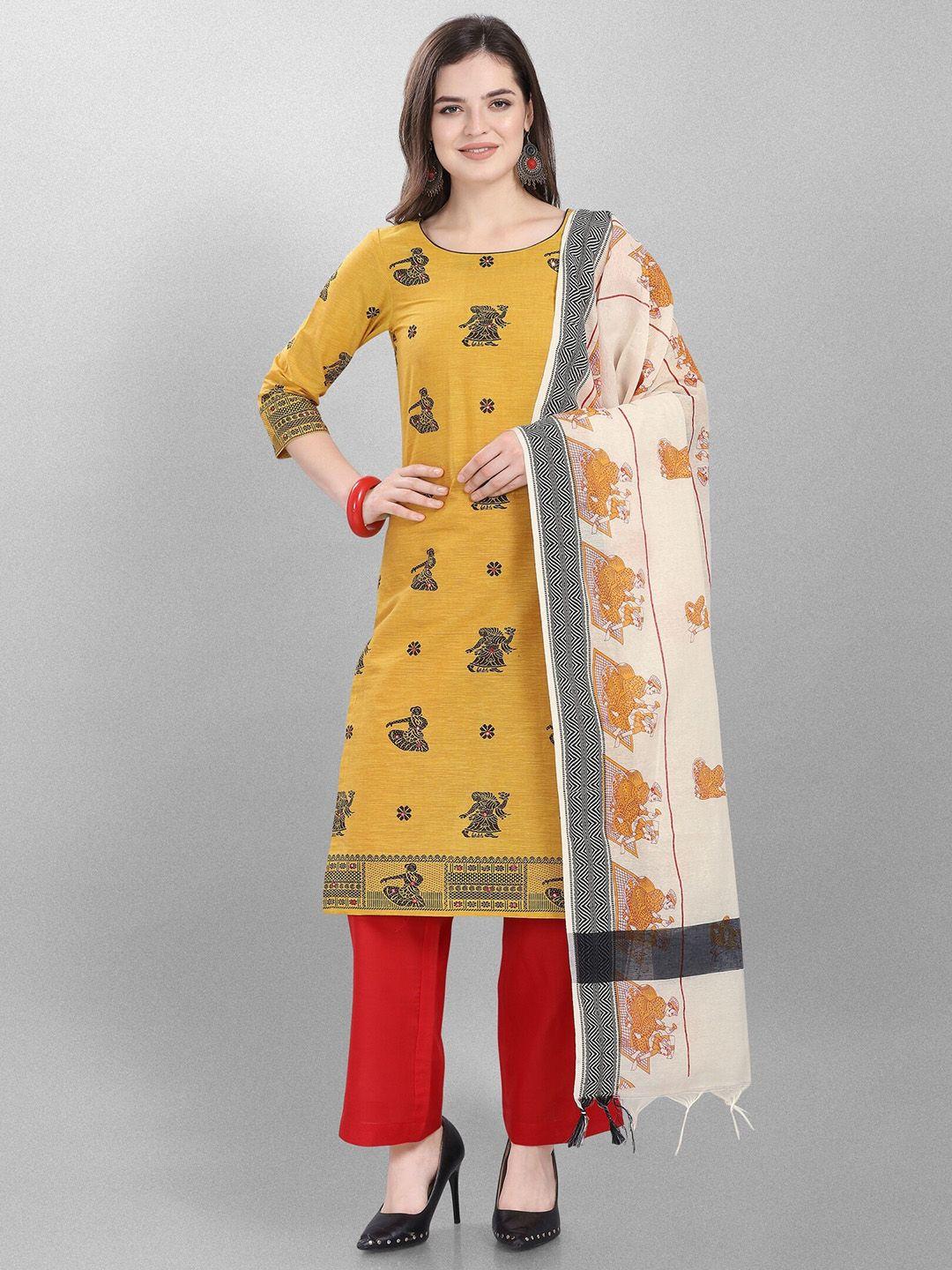 jevi prints ethnic motifs woven design pure cotton unstitched dress material