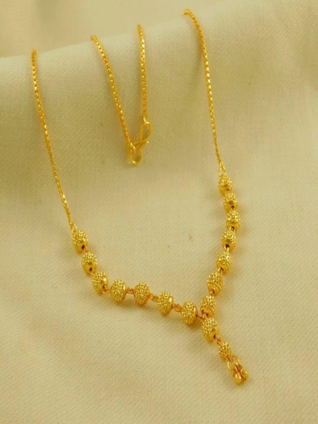 jewel world gold-plated necklace