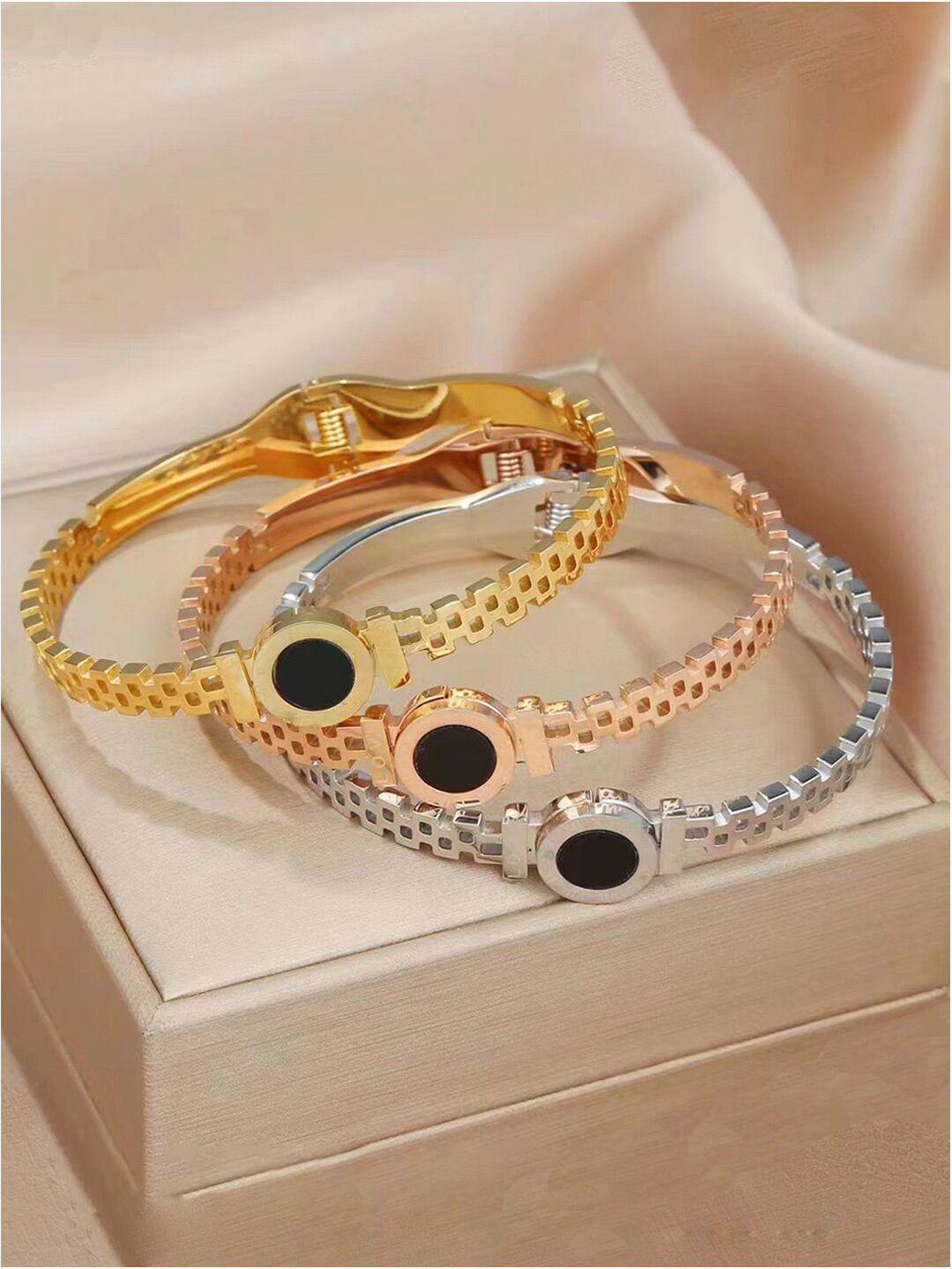 jewels galaxy set of 3 cuff bracelet