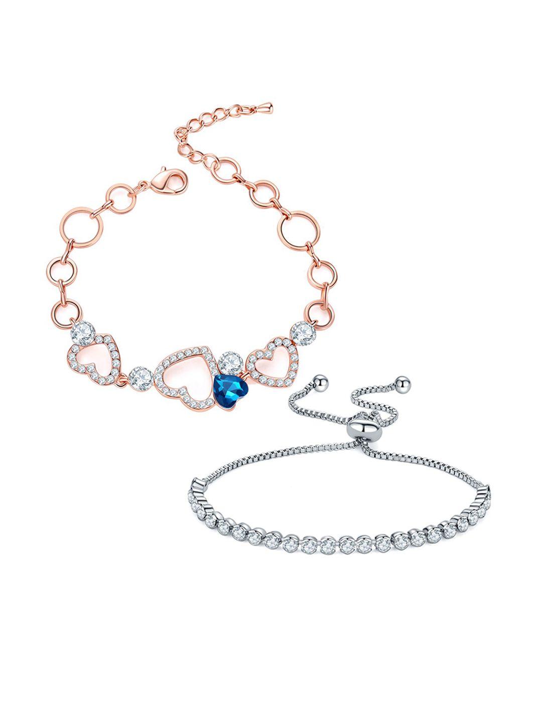 jewels galaxy women multi bracelet