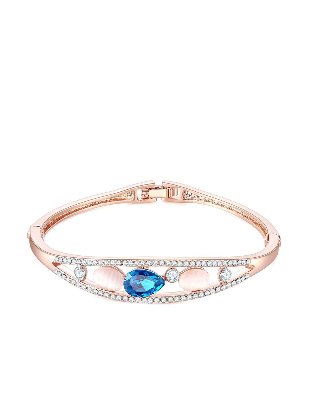 jewels galaxy women rose gold bracelet