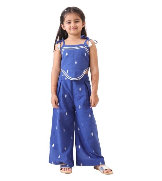 jilmil dreamwear blue top with pallazo