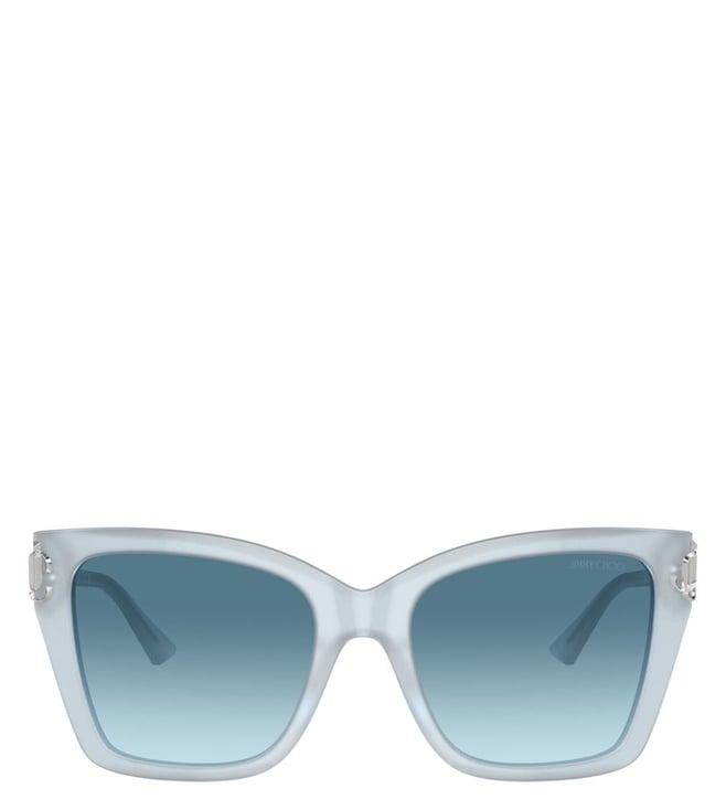 jimmy choo 0jc501250261954 blue gradient butterfly sunglasses for women