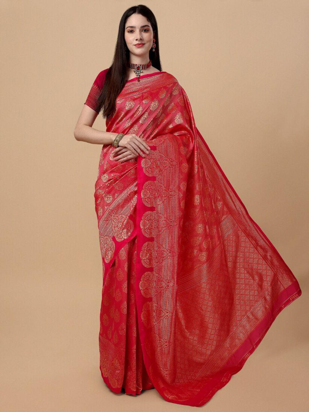 jinax ethnic motif zari pure silk banarasi saree