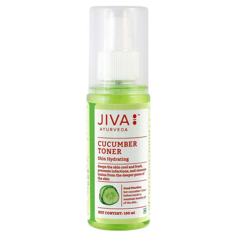 jiva ayurveda cucumber water cleanser & toner