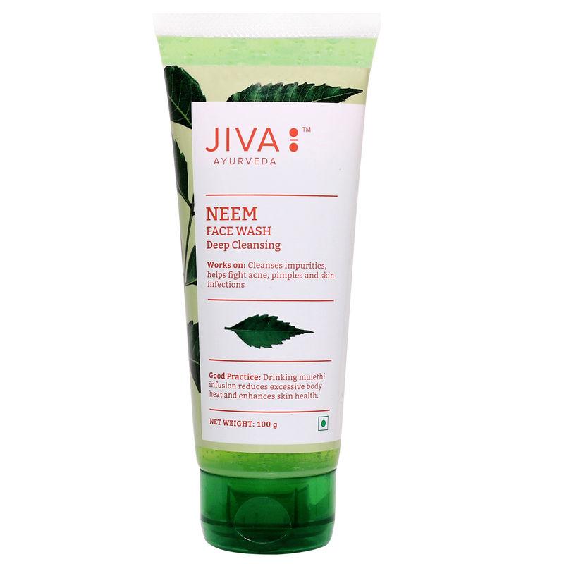 jiva ayurveda neem face wash