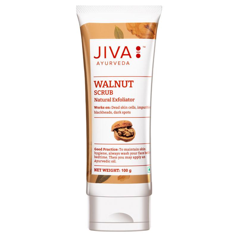 jiva ayurveda walnut scrub