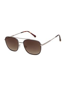 jj s13895 square-shape sunglasses with cleaning cloth
