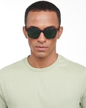 jj s14672 men full-rim square sunglasses