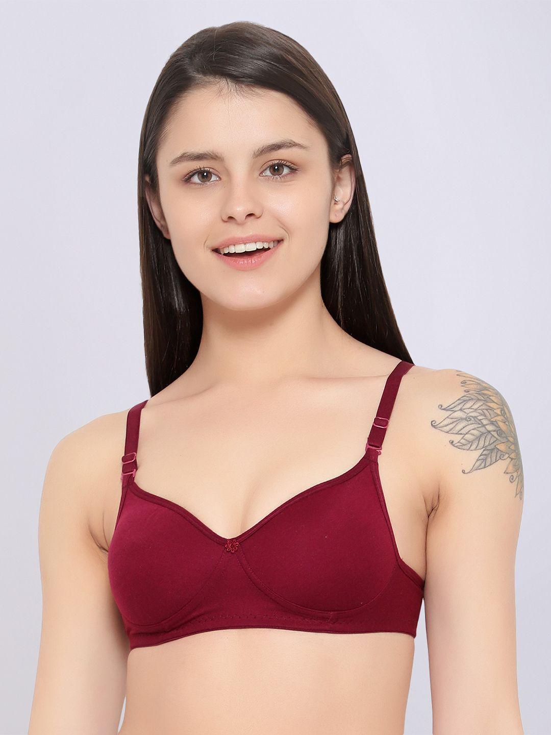 jjaagg t lightly padded all day comfort cotton super support everyday bra