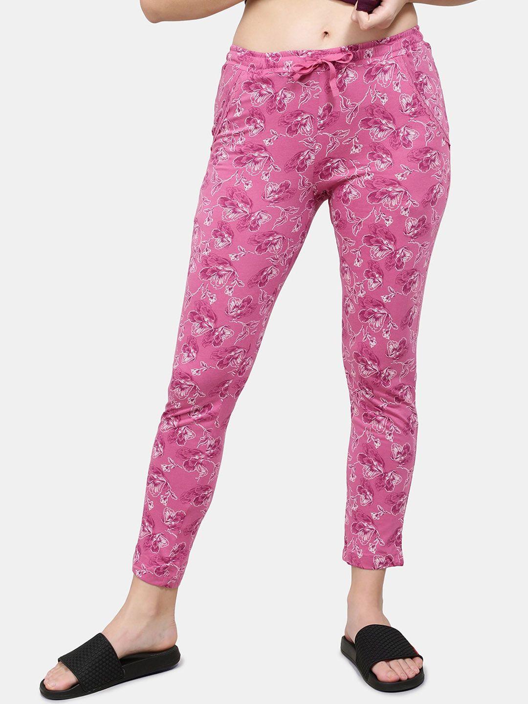 jockey floral printed modal relaxed fit lounge pants